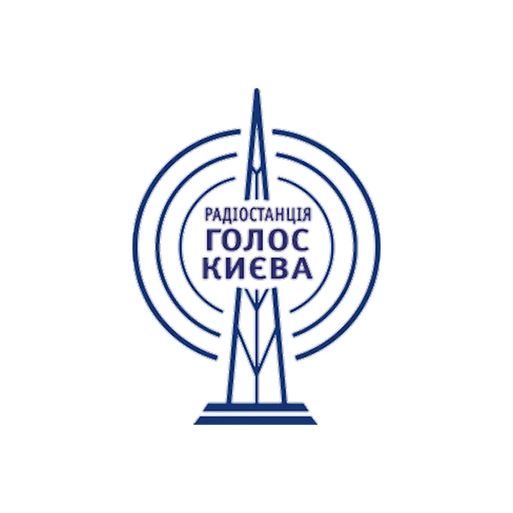 Логотип радіостанції "Голос Києва"